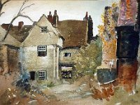 Cameron's Yard next to the Albion Pub, Crib Street  - dated 21/10/1972